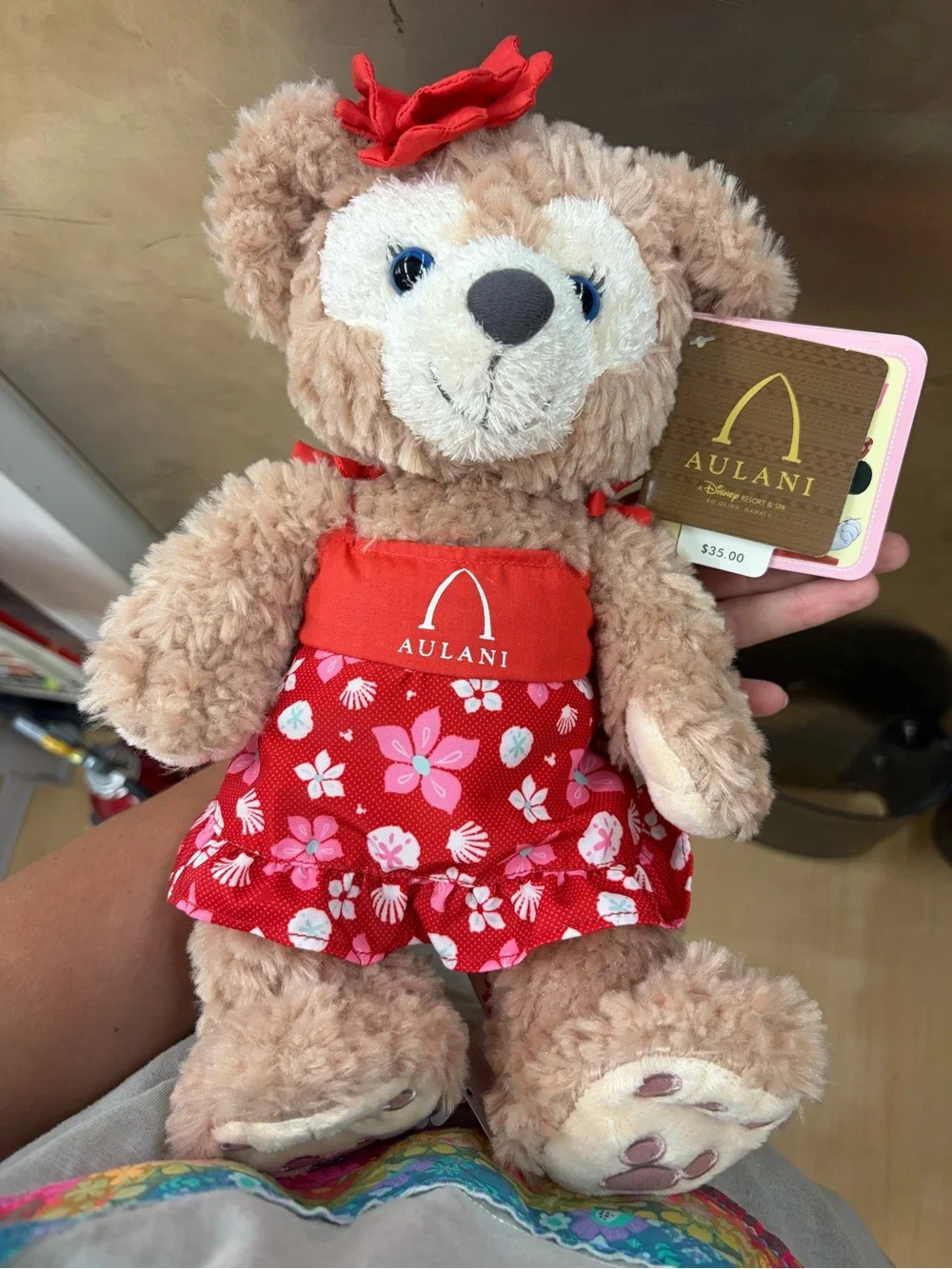 Pair of NWT Disney Aulani Duffy and Shellie May 12 Inch Teddy Bears